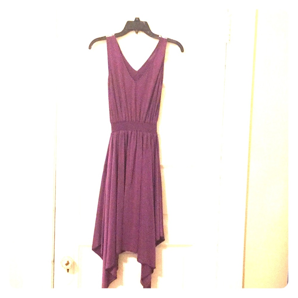 Scallop bottom dress